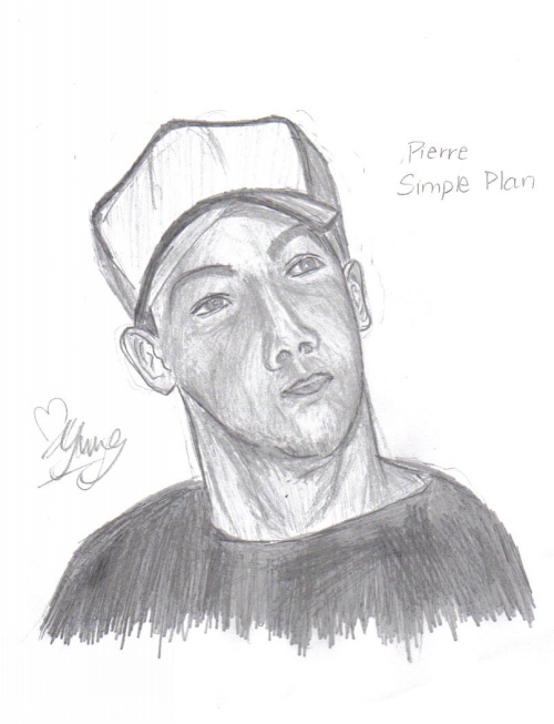 Pierre frum Simple Plan by Shinigami_soul