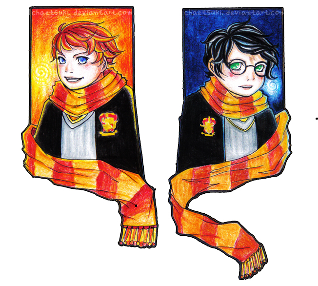 Harry Potter Bookmarks by Shinigami_soul