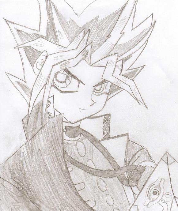 Atem in Modern Clothes by ShiningGalaxy