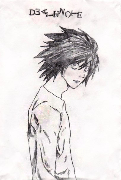 L from Death Note by Shinkenstein