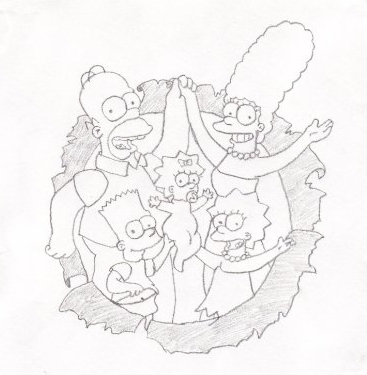 The Simpsons by Shinkenstein