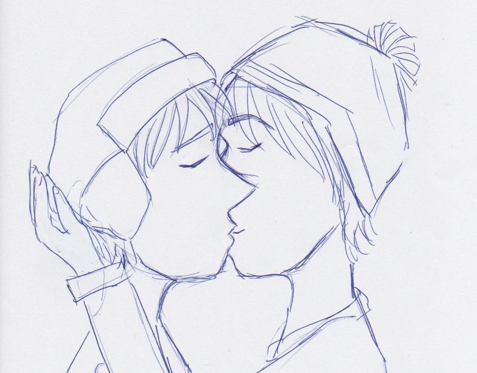 Sweet kiss by Shinkies