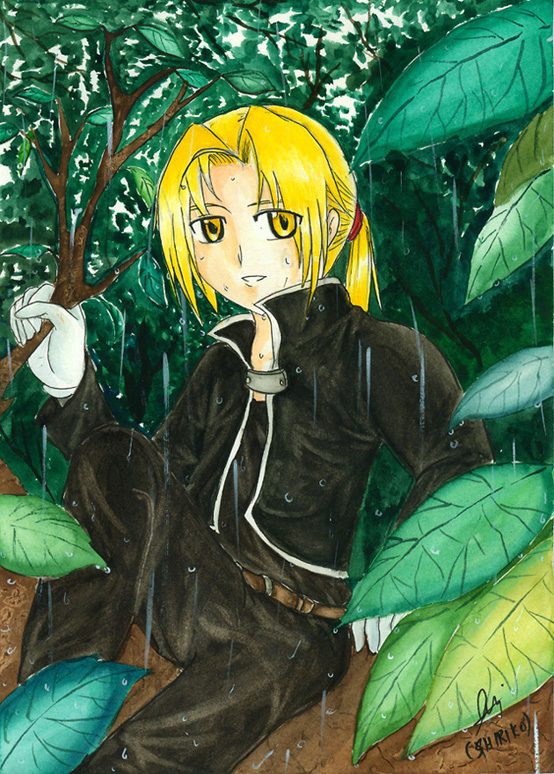 Ed_in the rain forest by Shiriko