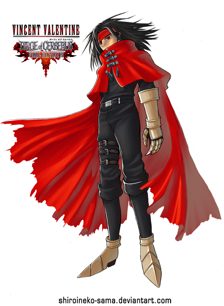 FF7:Vincent Valentine by ShiroiNeko1989