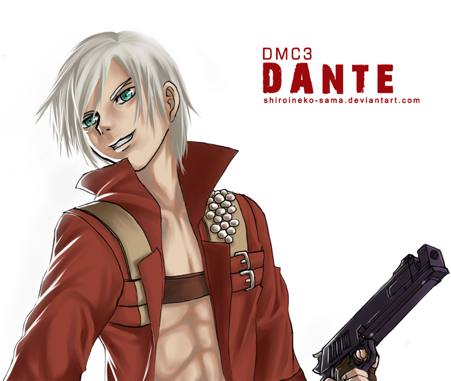 DMC3: Dante by ShiroiNeko1989