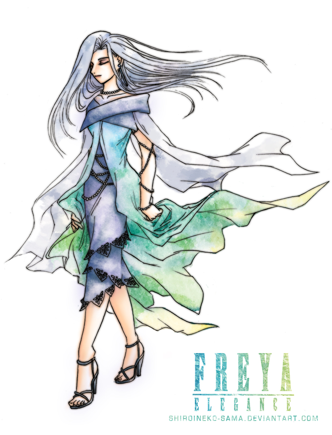 Freya:Elegance by ShiroiNeko1989
