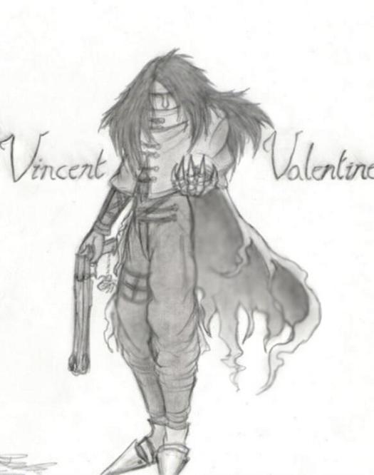 Vincent (advent children) by ShiroiOkami