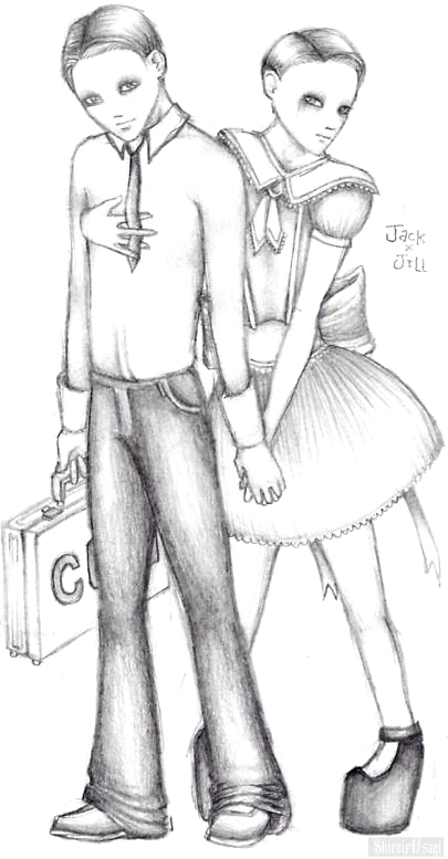 Jack and Jill by ShiroixUsagi