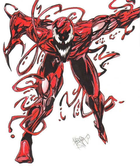 Carnage colored version by Shiryu_669