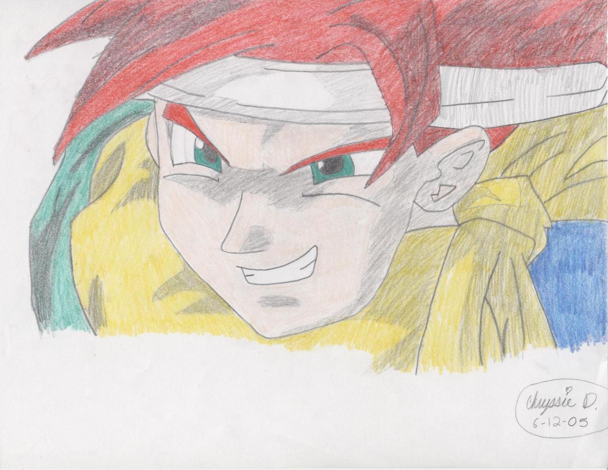 Crono (with SHADING! wow...) by Shiv_Freak