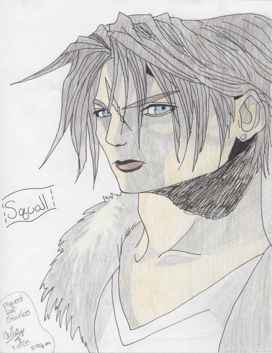 Squall (request for Starless) by Shiv_Freak
