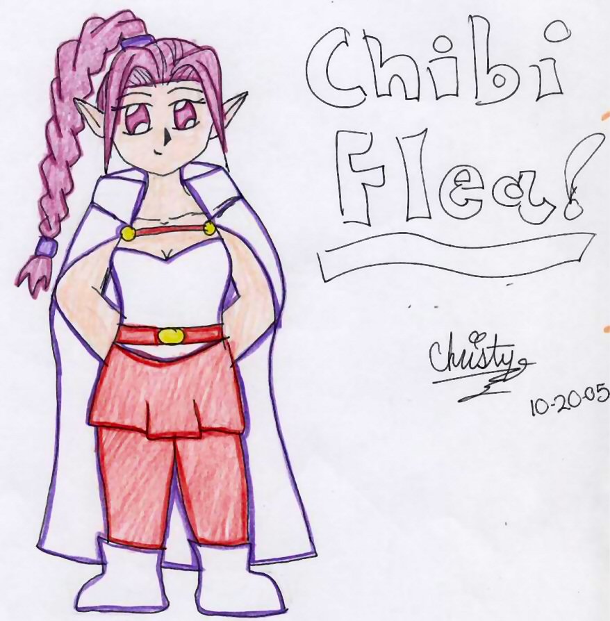 Chibi Flea!! ^_______^ by Shiv_Freak