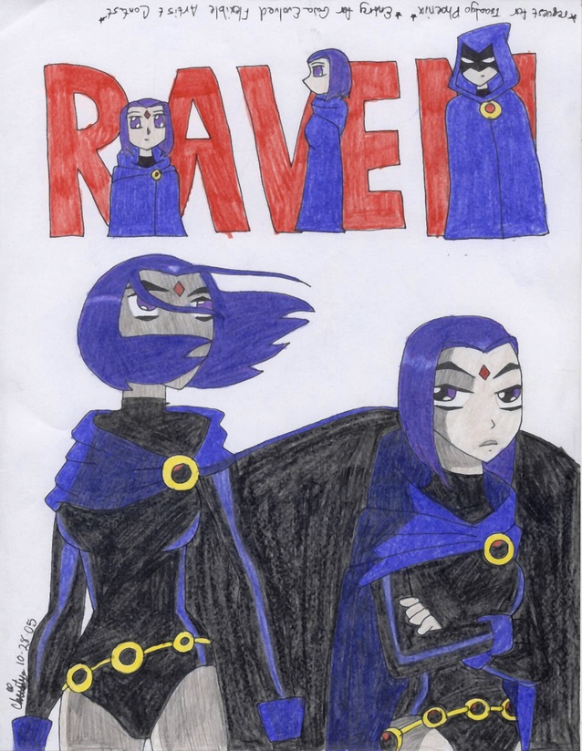 Raven *request* (contest entry) by Shiv_Freak