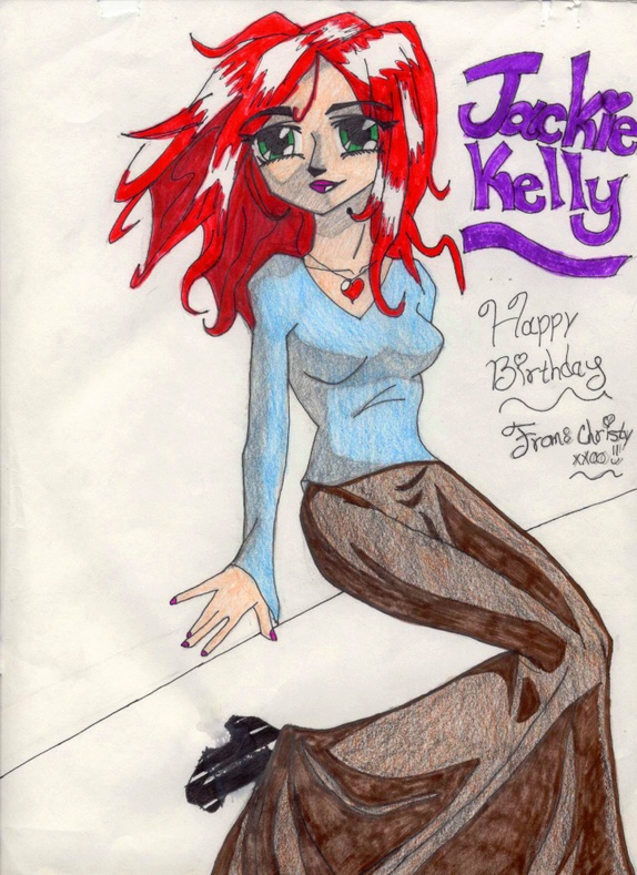 Jackie Kelly! *colored* by Shiv_Freak