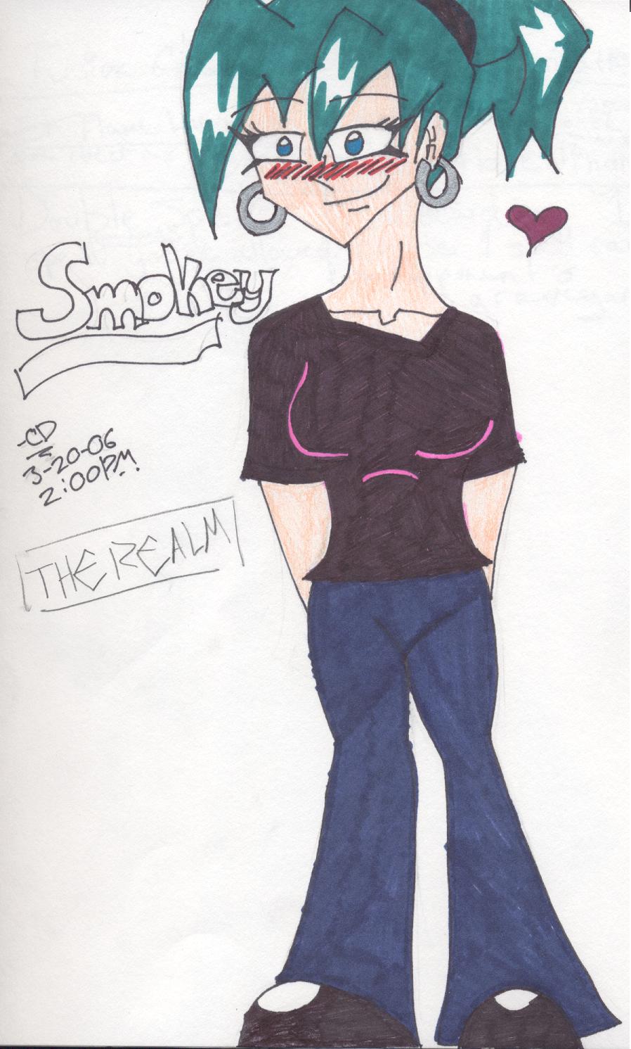 Smokey D Luffy (me!) by Shiv_Freak