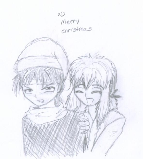 Hiei and Yukina's Christmas by Shizu