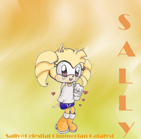 Sally The Hedgehog by ShortyChan