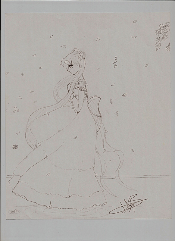 A Thoughtful Princess Serenity by Shukuchan