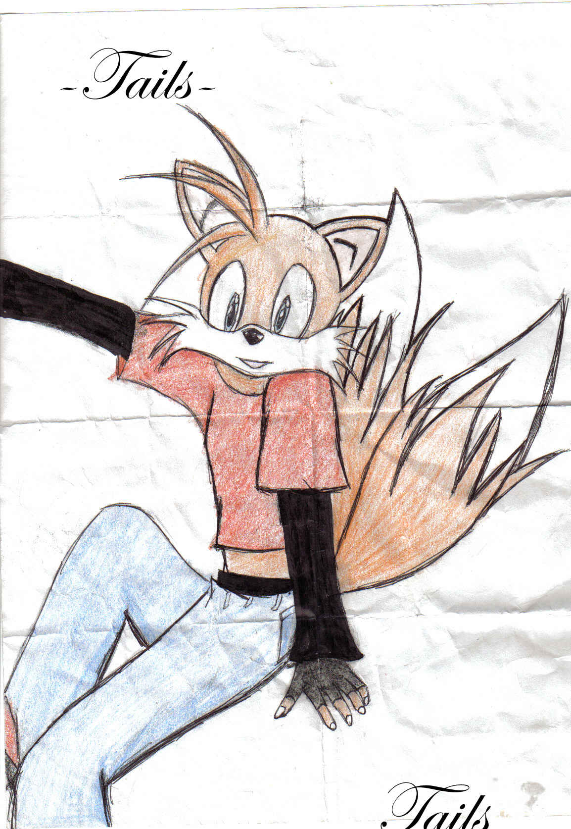 Tails as a teen (sort of) by Shut_up