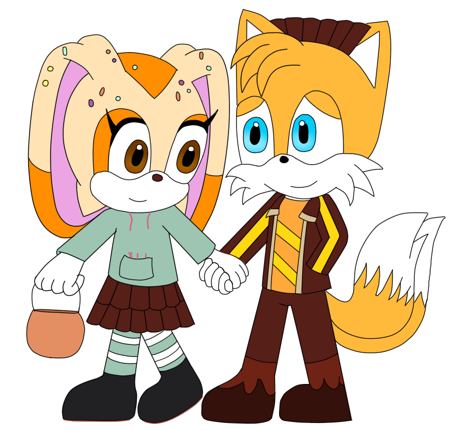 Cream and Tails Cosplay by ShyLily2000