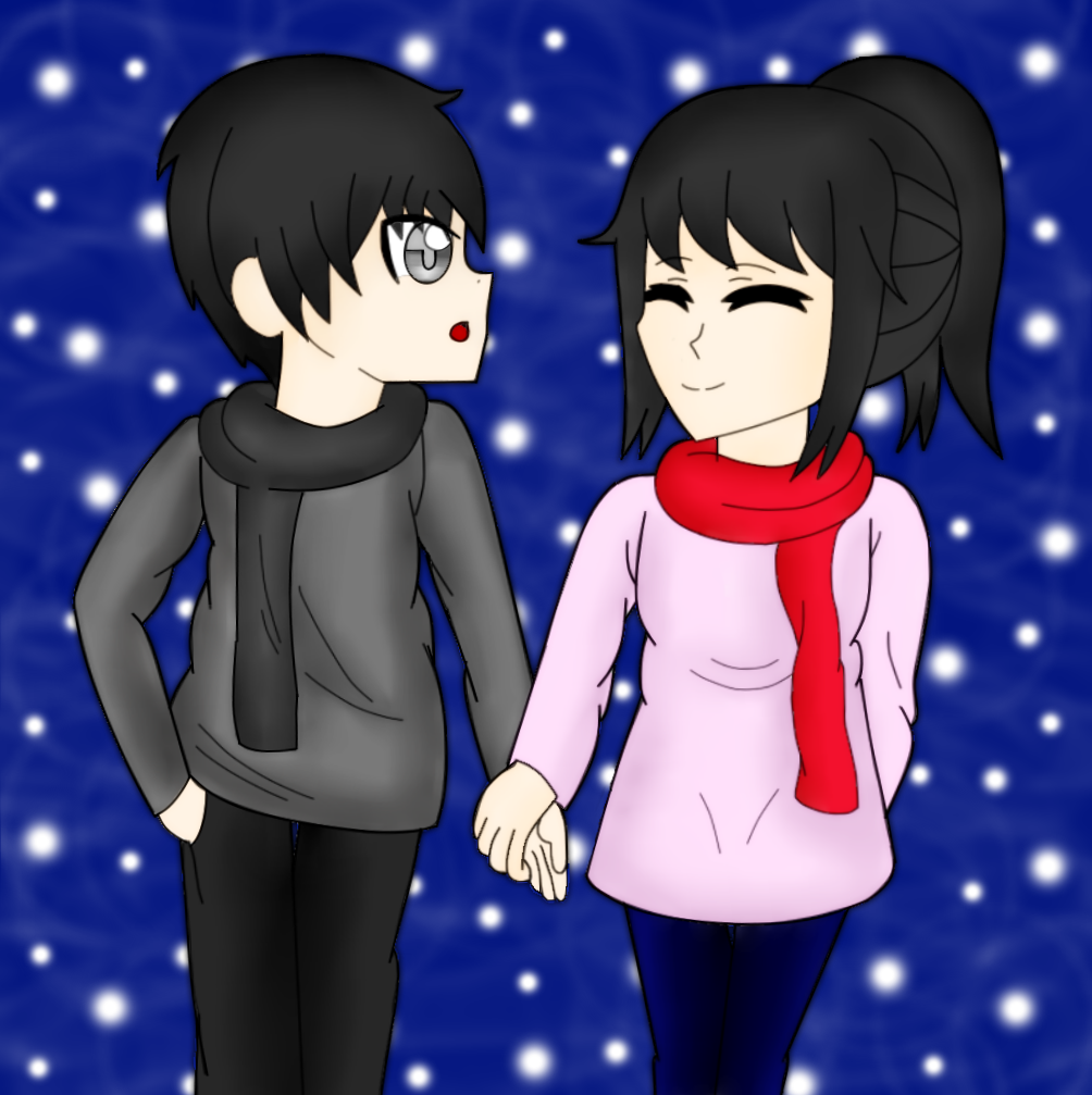 (Ayano x Taro) I'll Keep Your Hand Warm... by ShyLily2000