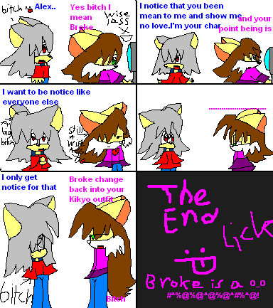 Alex and Broke comic by Siberthelioness