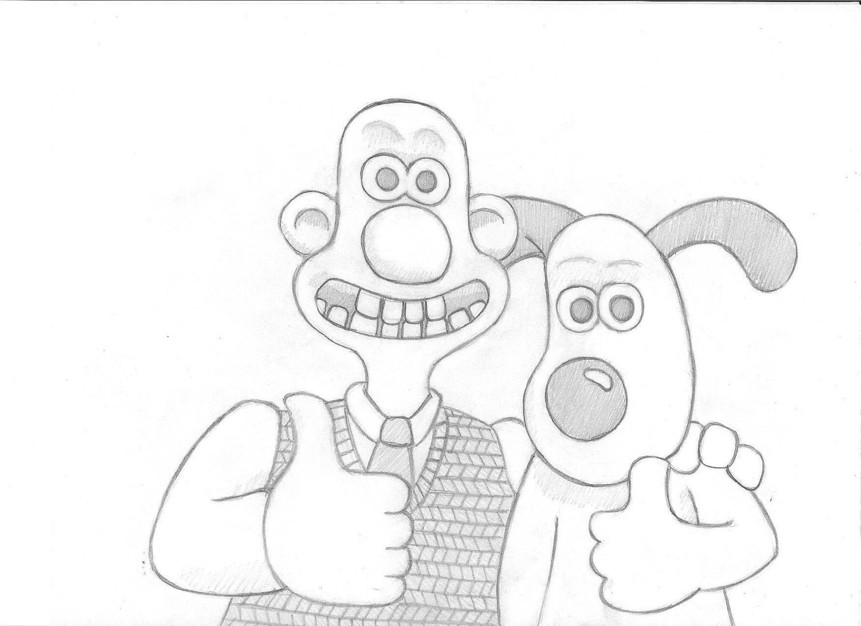 Wallace and Gromit by SidStillHere