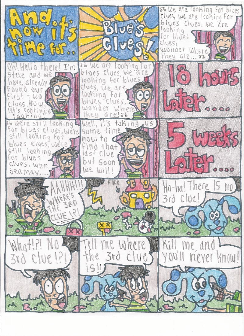 Blue's Clues *the real thing* by SidStillHere