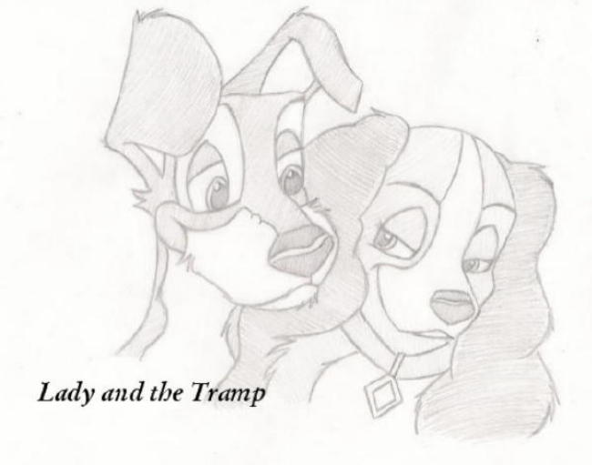 Lady and the Tramp (for Kilala_kutie) by SidStillHere