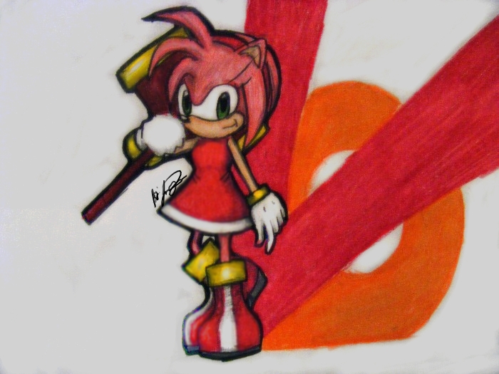 Amy Rose by SilentSKys