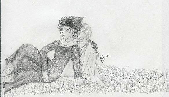 hiei and ...? -request by SilverKitsune