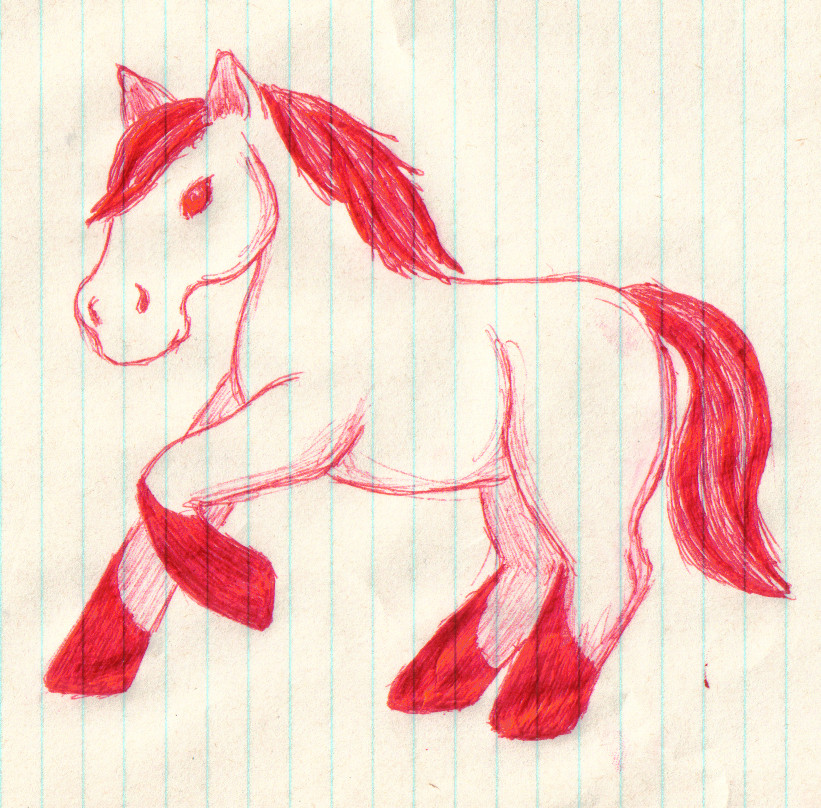 Pen Pony by SilverLiningCloudy