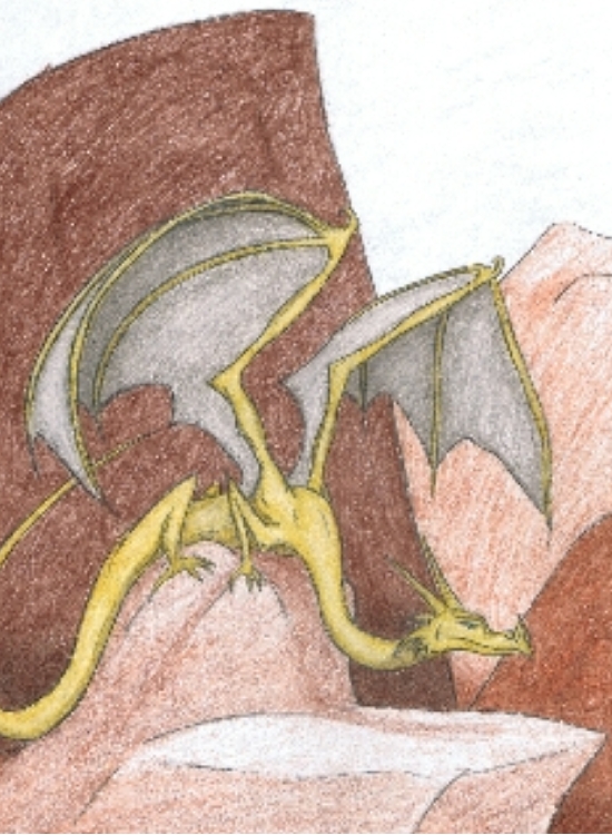 Gold Dragon by SilverPhoenix