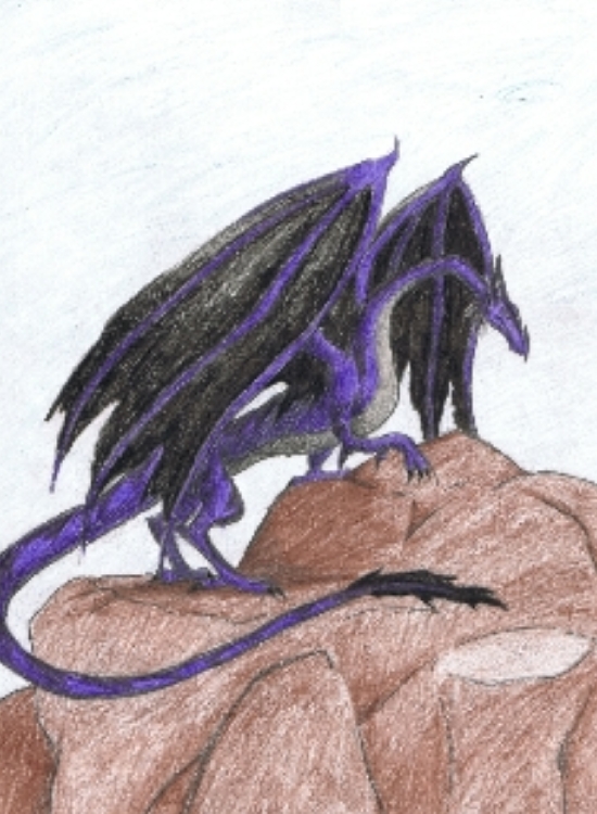 Purple Dragon by SilverPhoenix