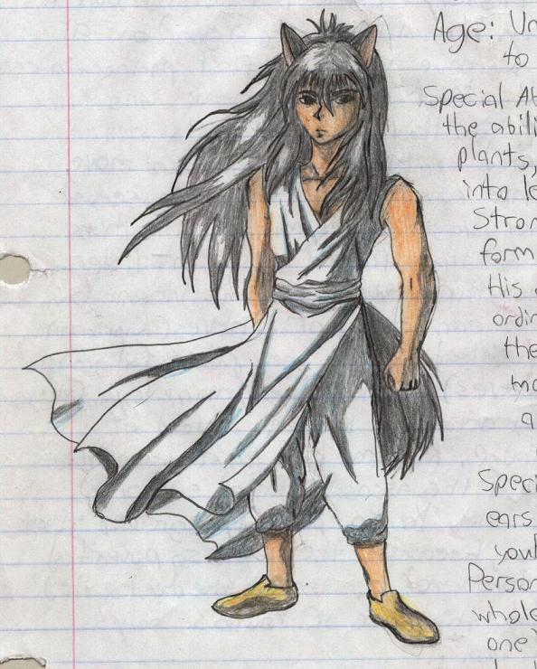 Youko Kurama - 1st pic of him by Silver_Fox_theif