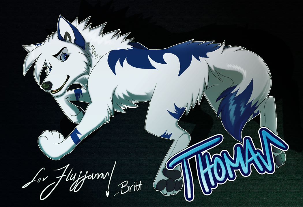 Thomas the Wolf by Silver_Moon