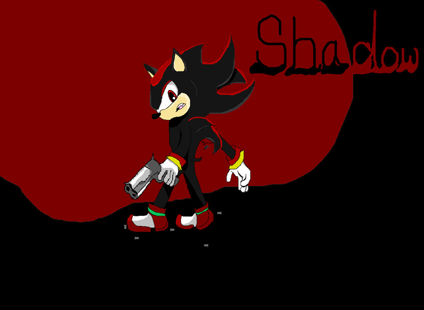 Shadow the hedgehog by Silverfeather