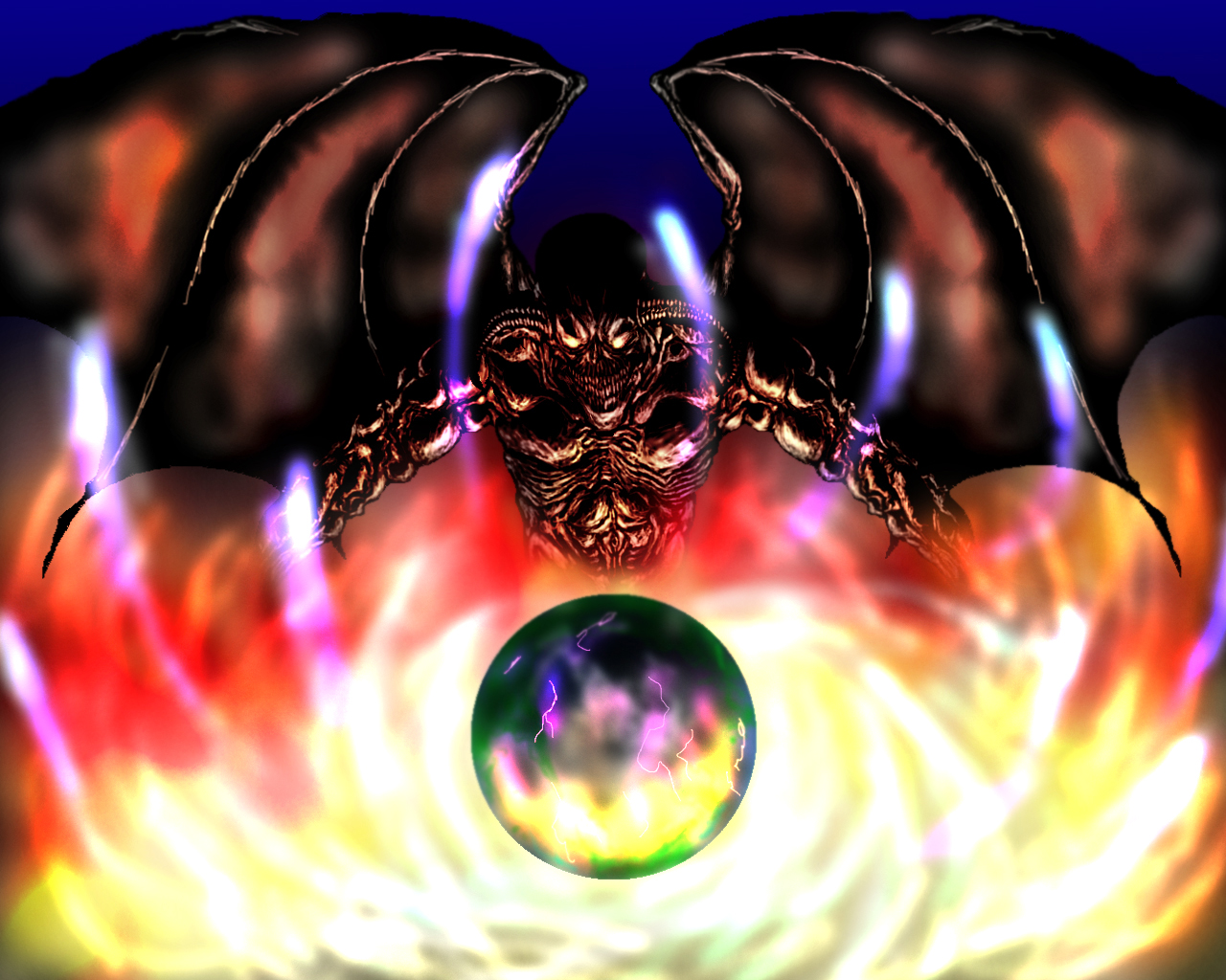 demonic cosmos by SirMatty