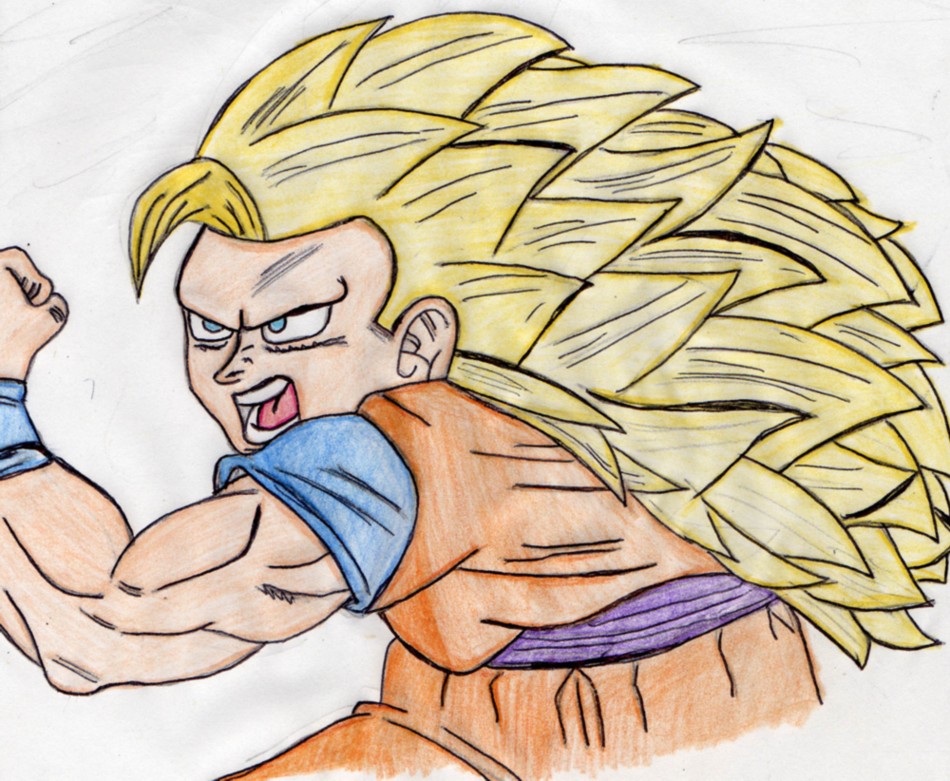 Goku Super Saiyan 3 by SirZermos90