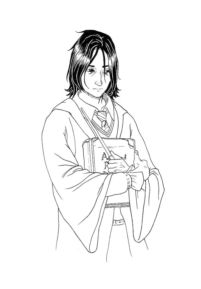 Young Snape 2 by Sir_Dragonairic