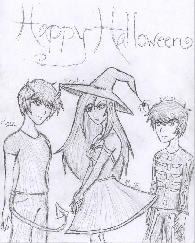Happy Halloween FAC! From Lock, Shock, and Barrel. by Sirengina