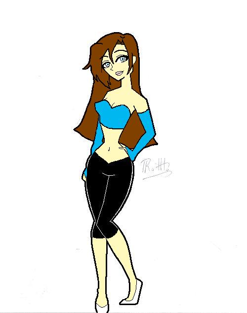 My Total Drama Island character colored! by Sirengina