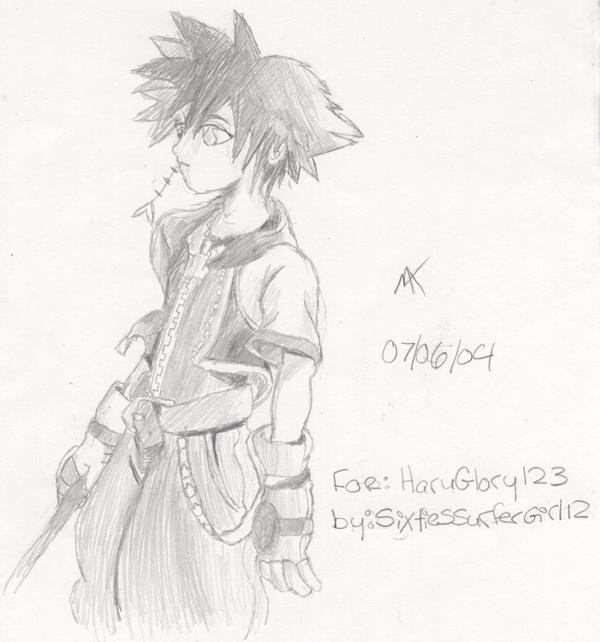 Sora (for HaruGlory123) by SixtiesSurfergirl12