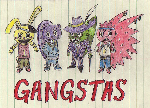 Gangstas by SketchTheFox