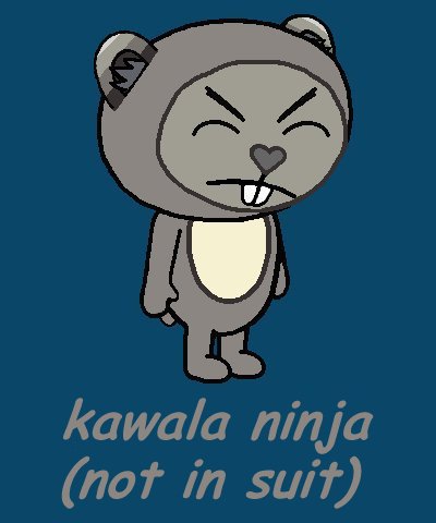 kawala ninja w/out suit by SketchTheFox