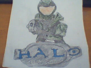Halo (front cover) by Skinar