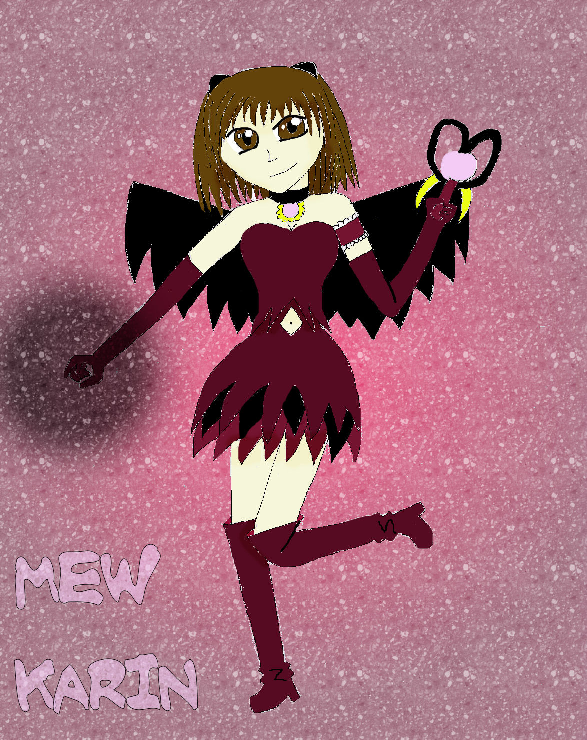 TTM OC: Mew Mew Karin by Skittles715