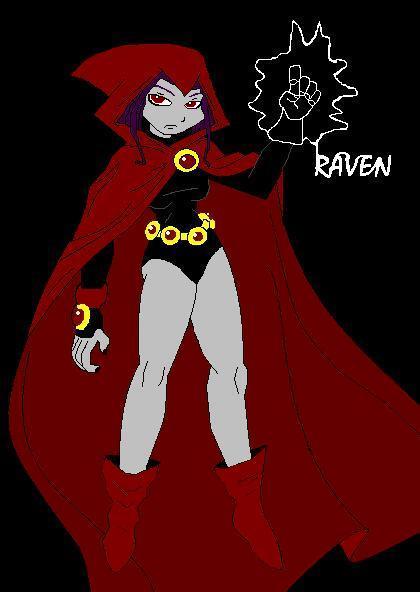 The anger that is Raven by SkullServant