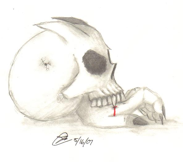 MORBID SNAIL (THE HAND OF DEATH) by SkullServant