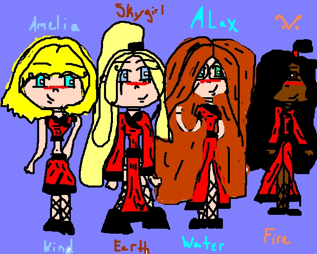 xiaolin gang girls by SkyGirl